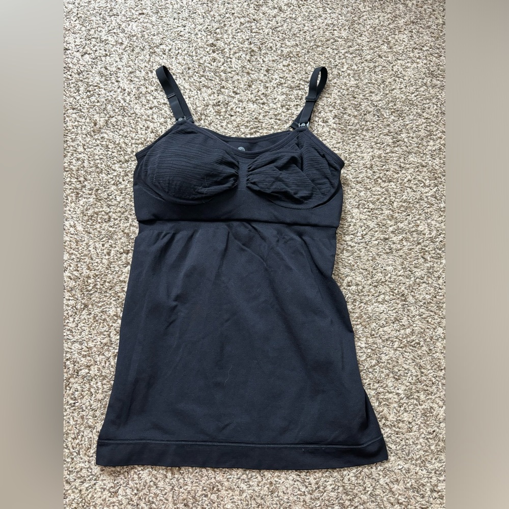 Kindred Bravely Sublime Hands Free Pumping & Nursing Tank black Md